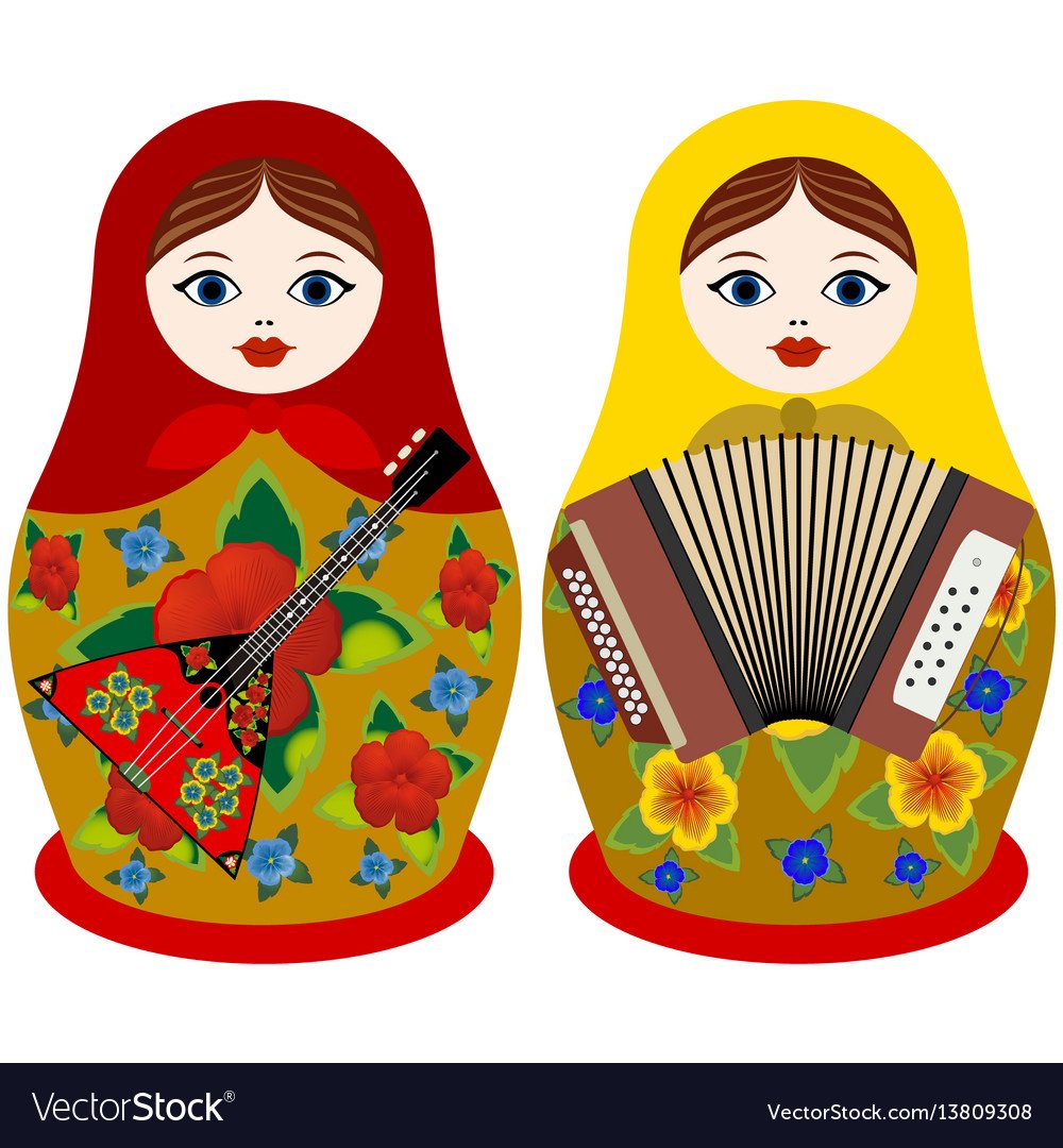 Балалайка "Матрешка"