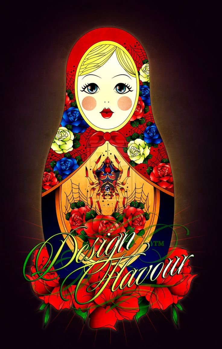 Матрешка обои