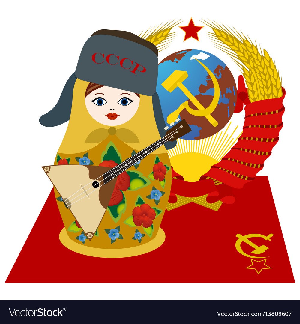 Открытка в русском народном стиле