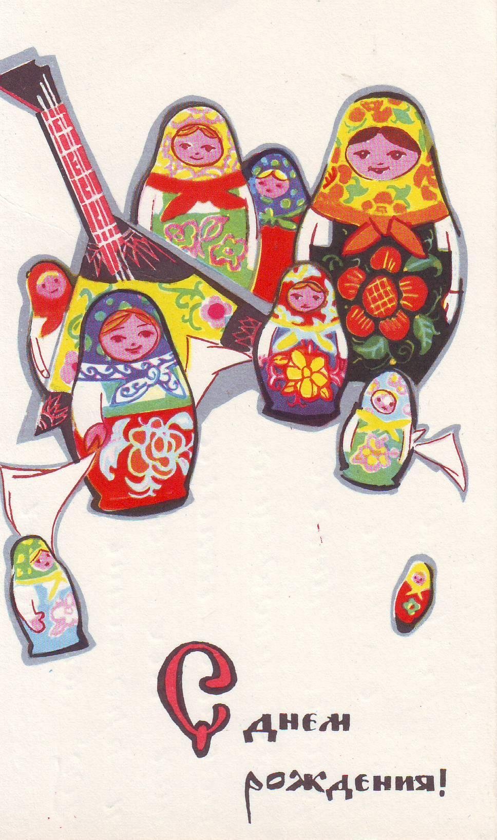 Матрешки мальчик и девочка