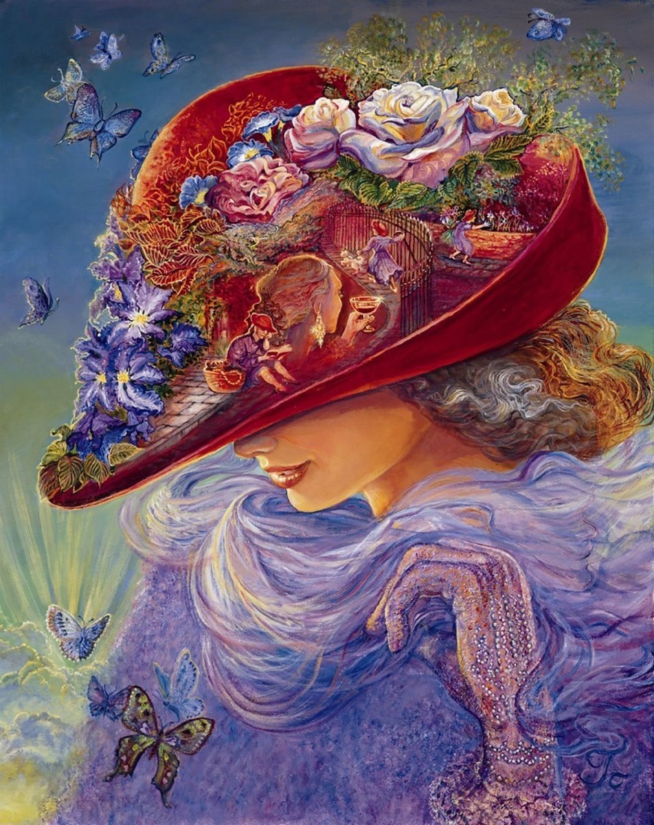 Художница Жозефина Уолл