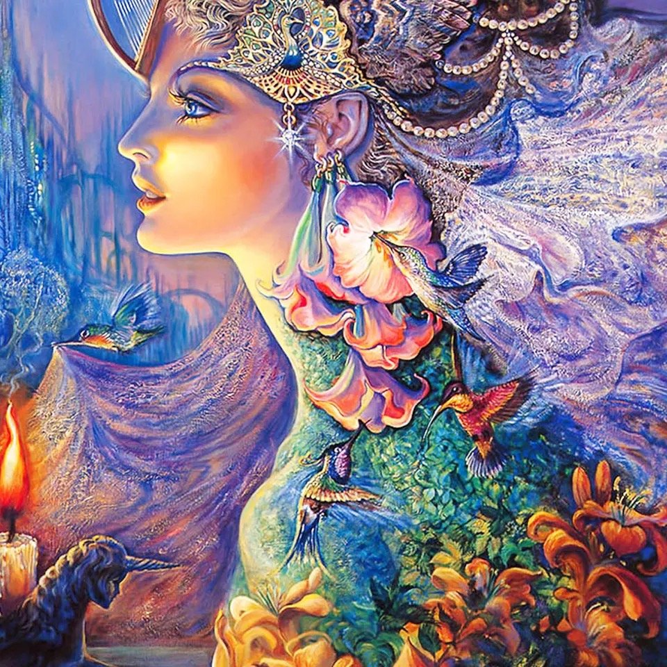 Картины фэнтези Жозефины Уолл