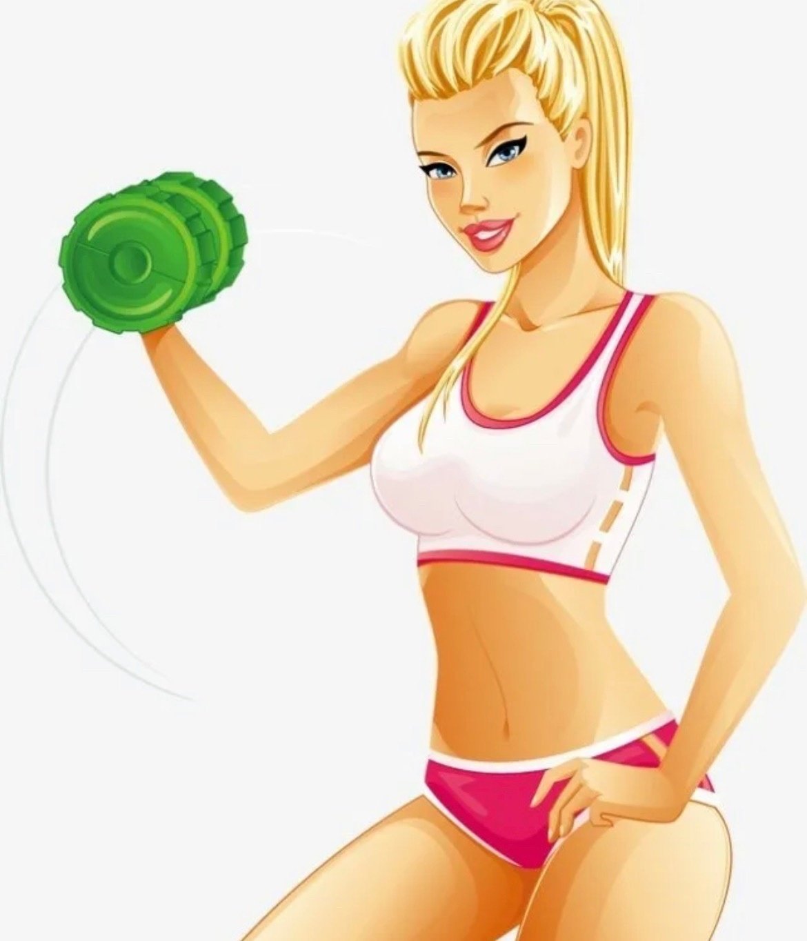 Спортзал мультяшный