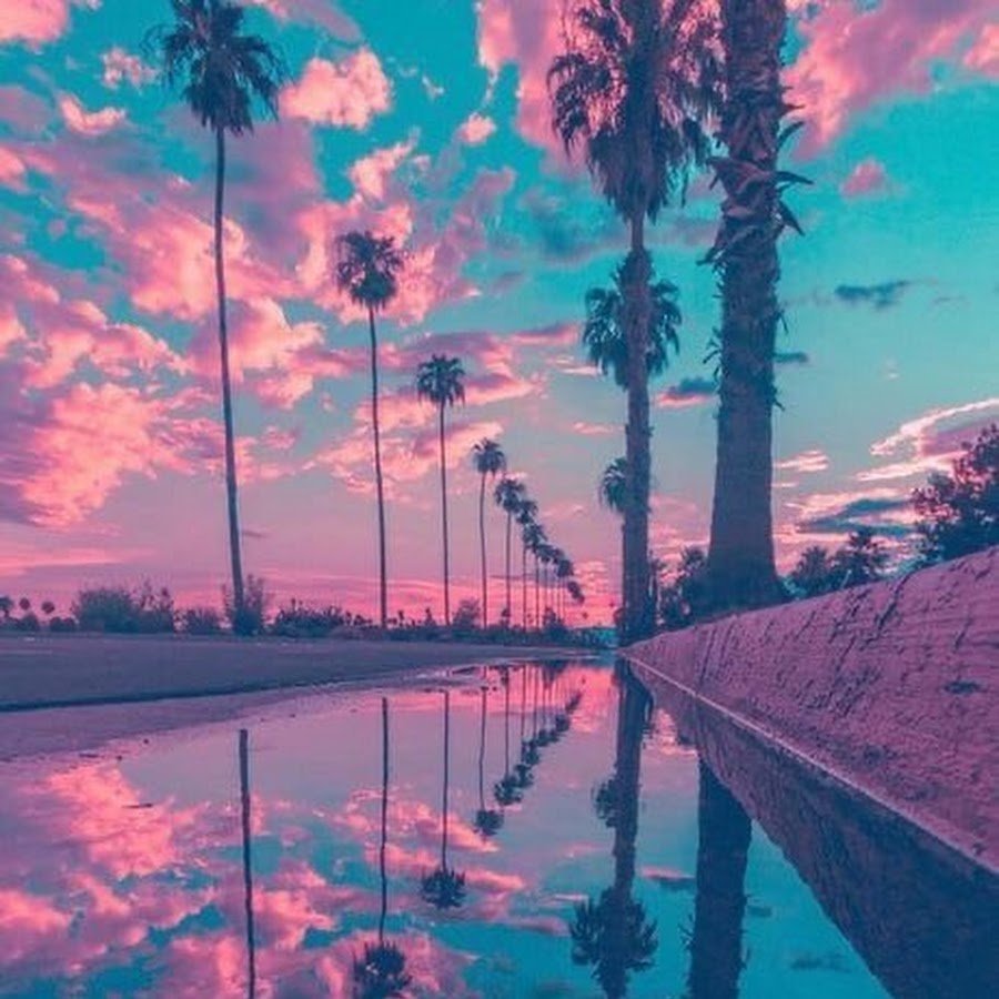 Красивый яркий фон для Инстаграм