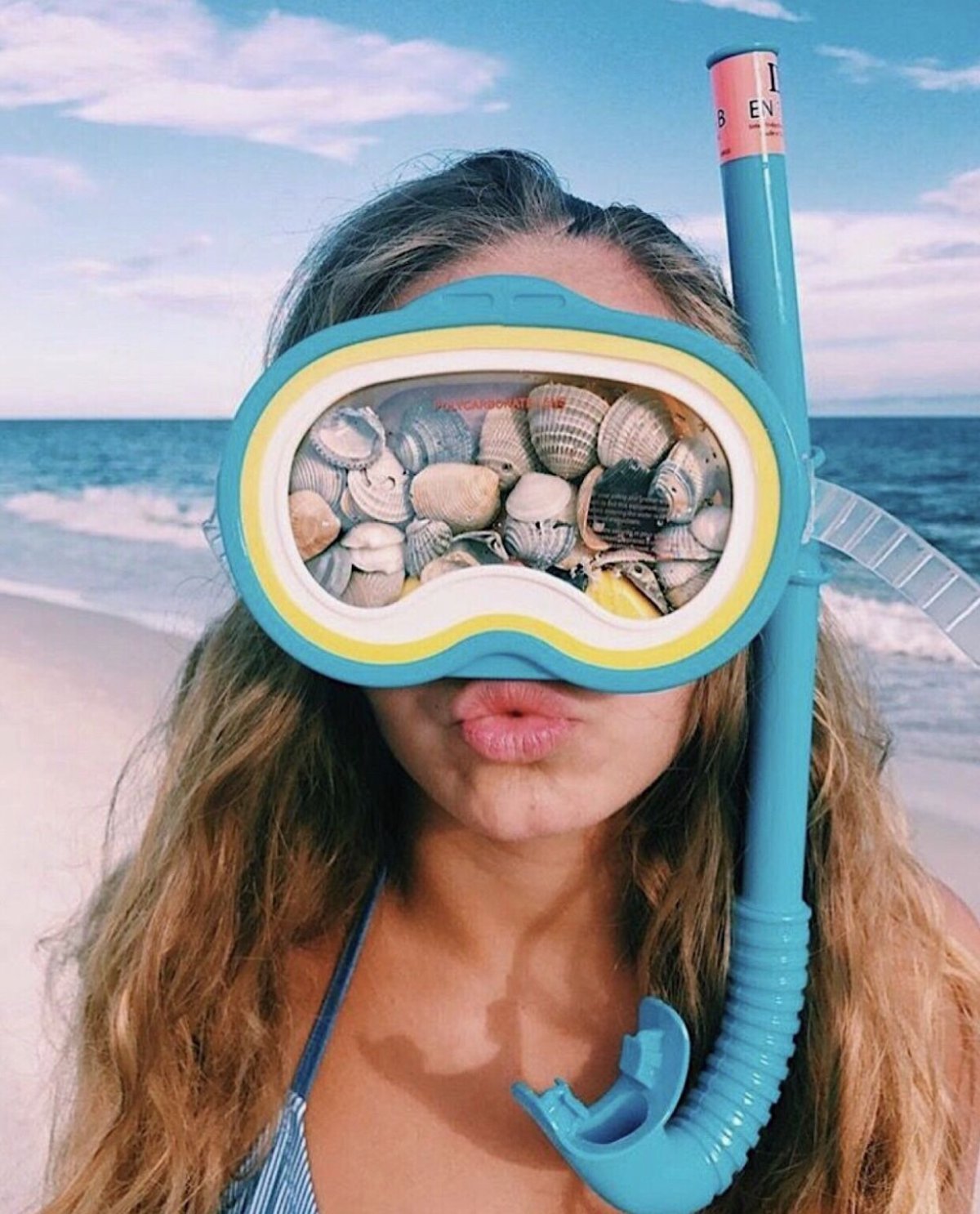 Необычная фотосессия на море