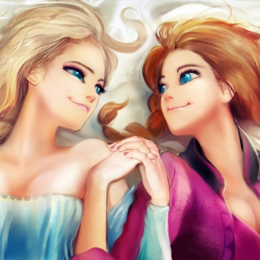 Холодное сердце сестры Анна и Эльза