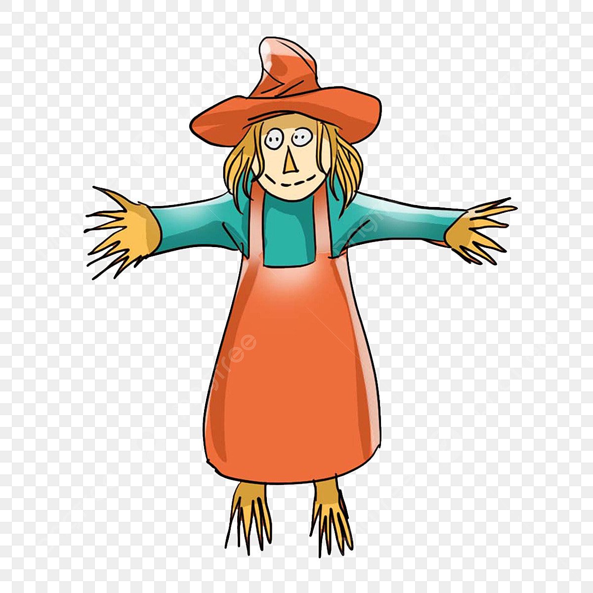 Пугало девочка