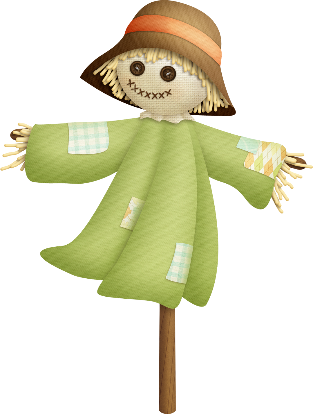 Пугало огородное для детей