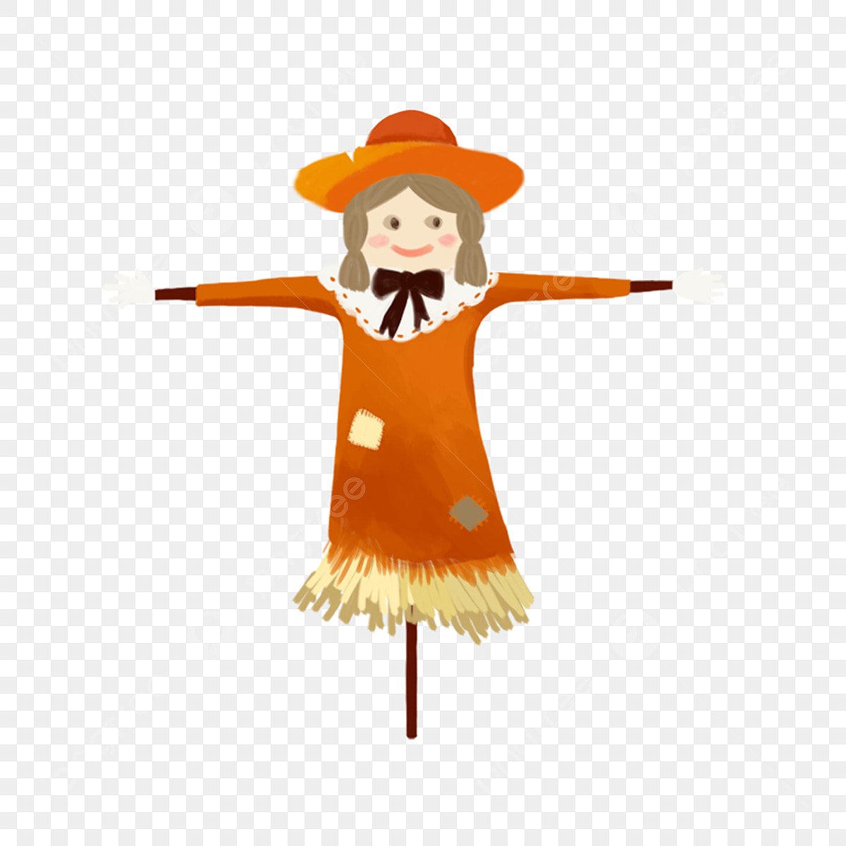 Чучело PNG Flat