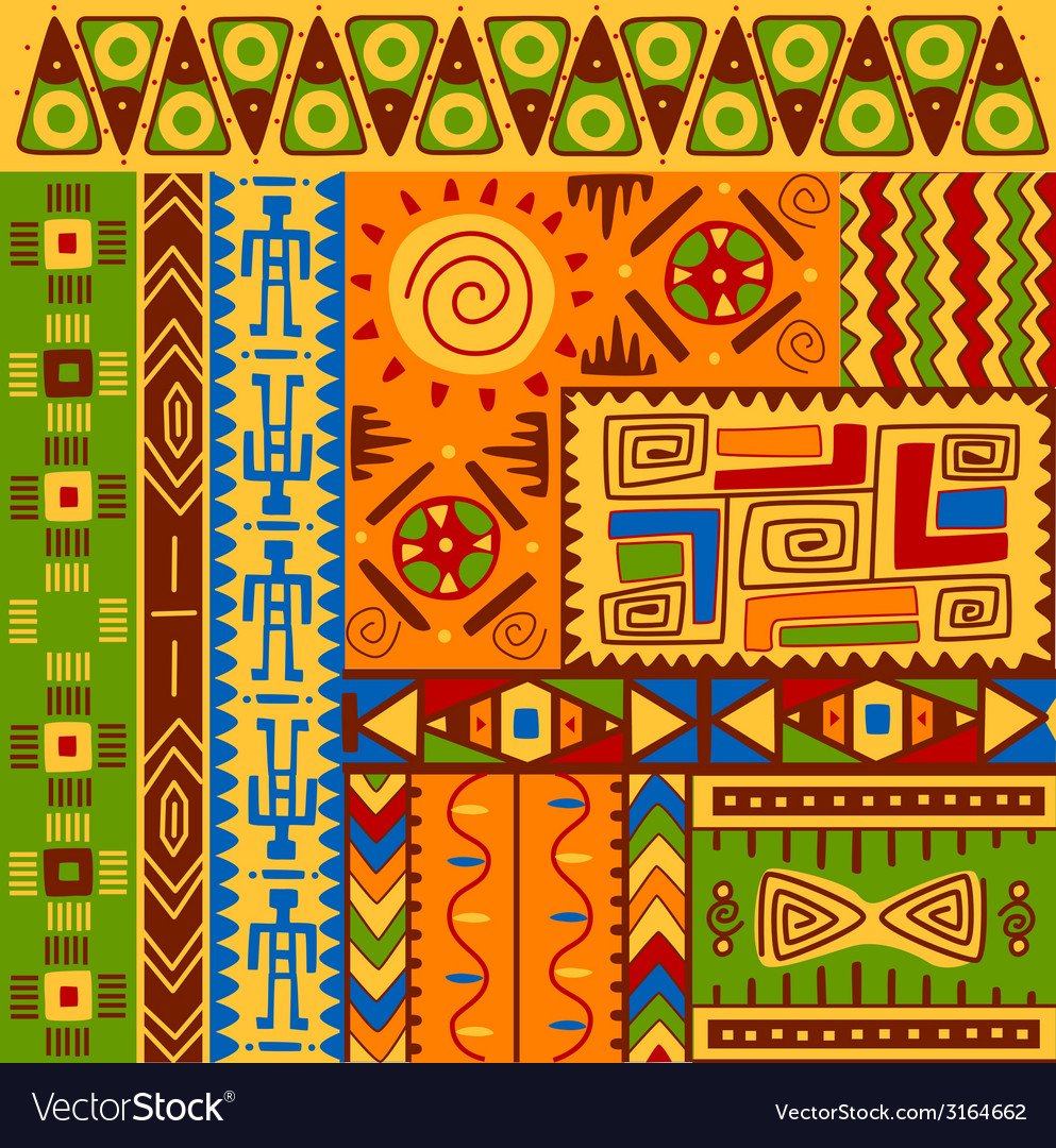 Этнические орнаменты разных народов