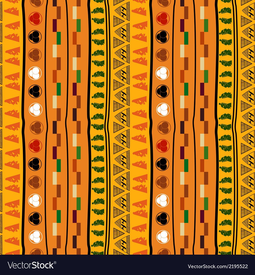 Африканские узоры вектор