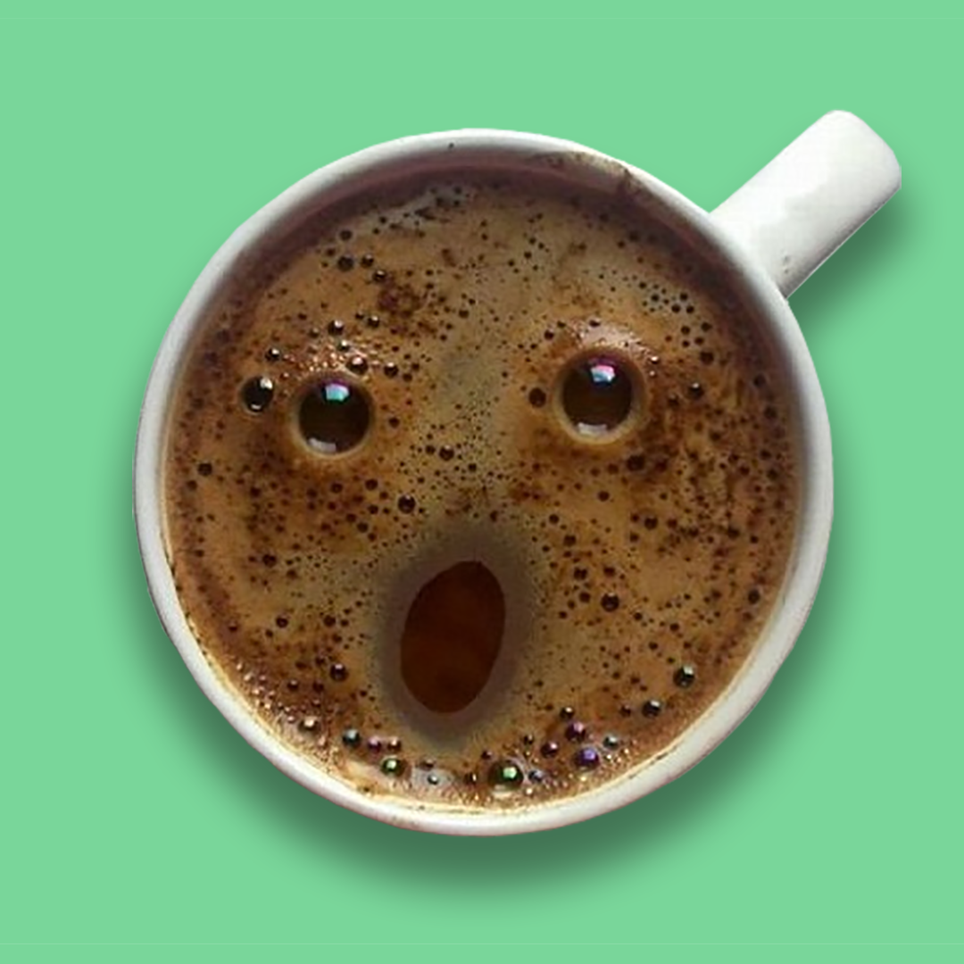 Прикольный кофе