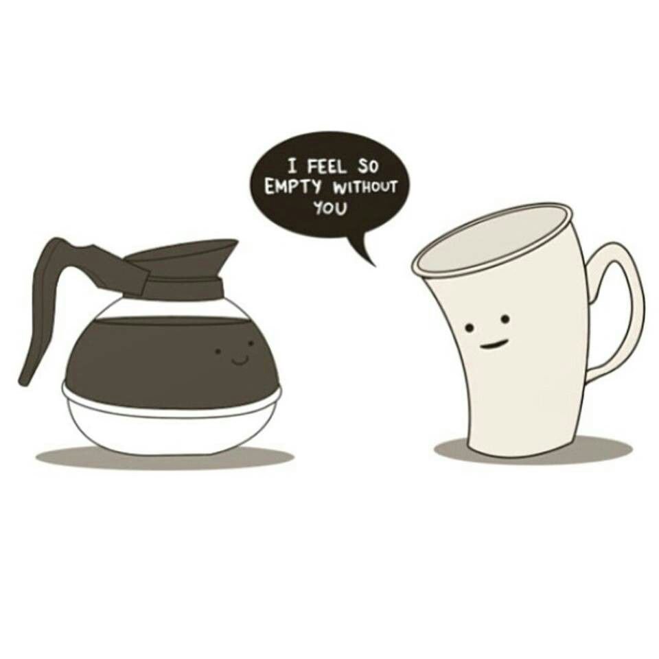 Много кофе гиф