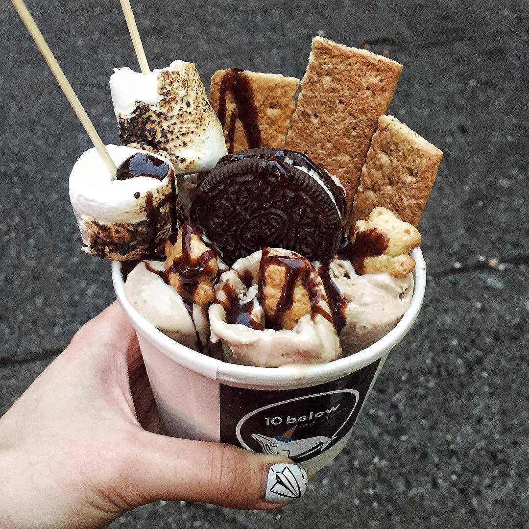 Мороженое из инстаграма