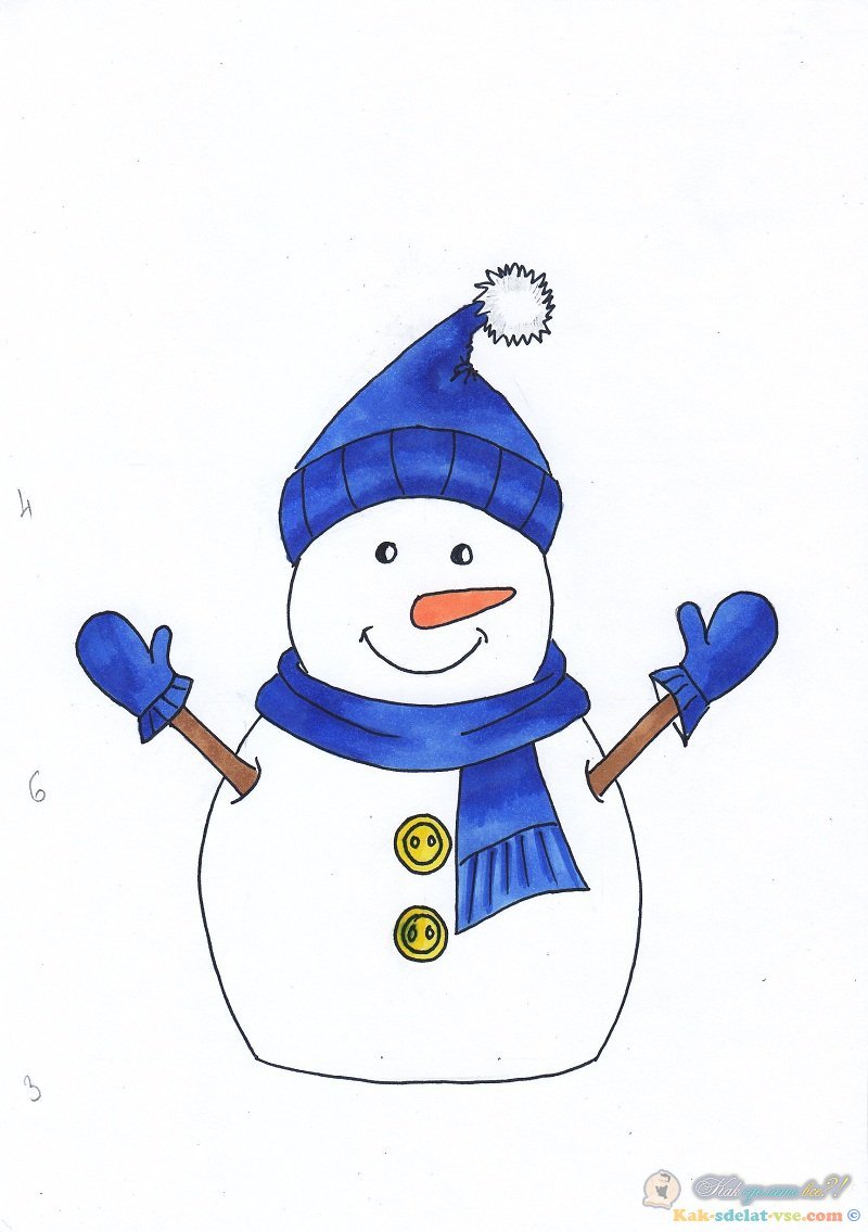 Снеговик рэпер