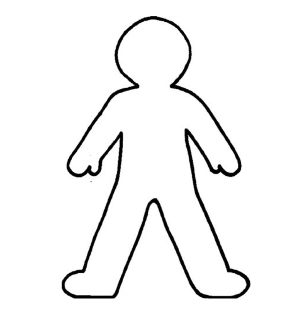 Шаблон человека