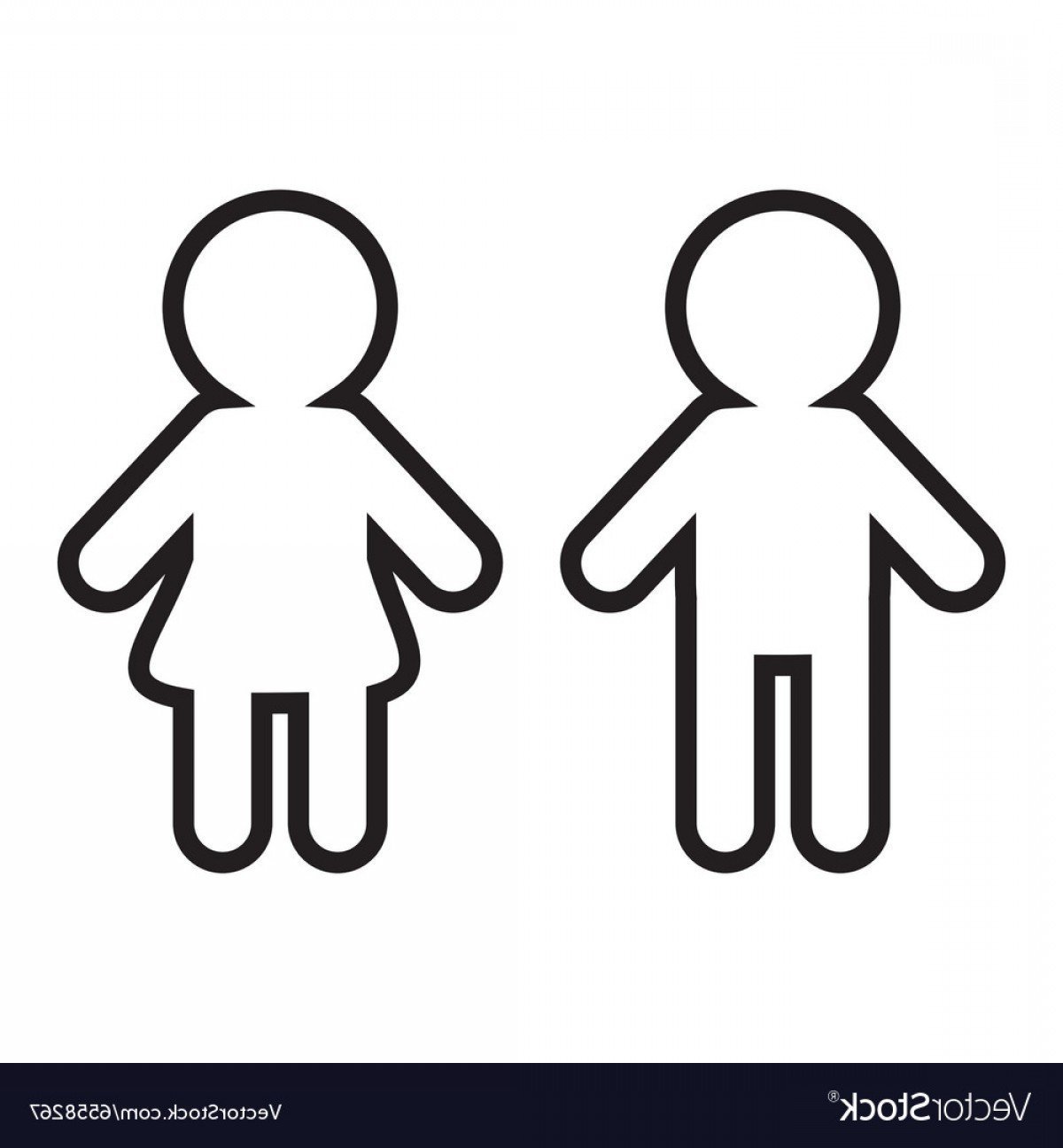 Контурные человечки