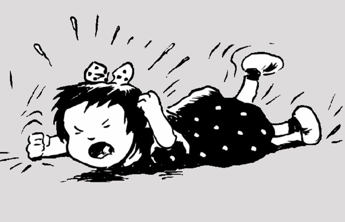 Истерика у ребенка