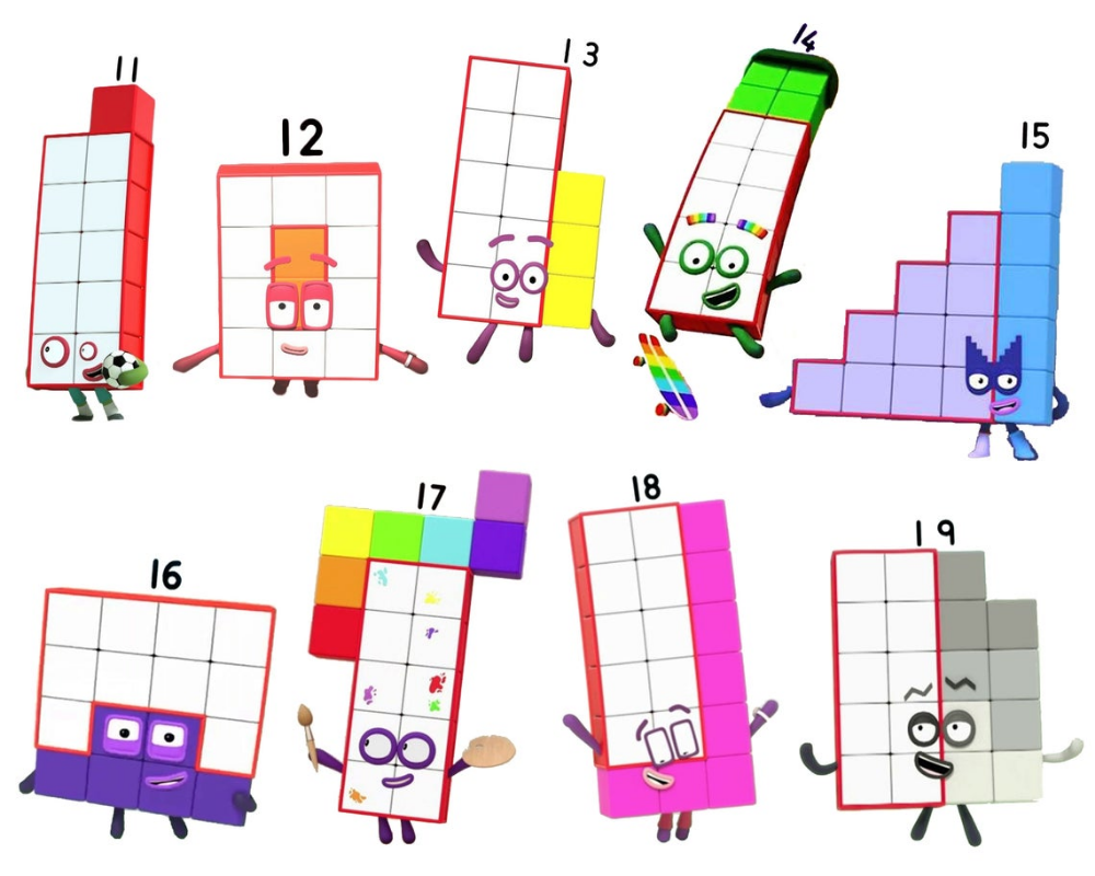 97104 Numberblocks