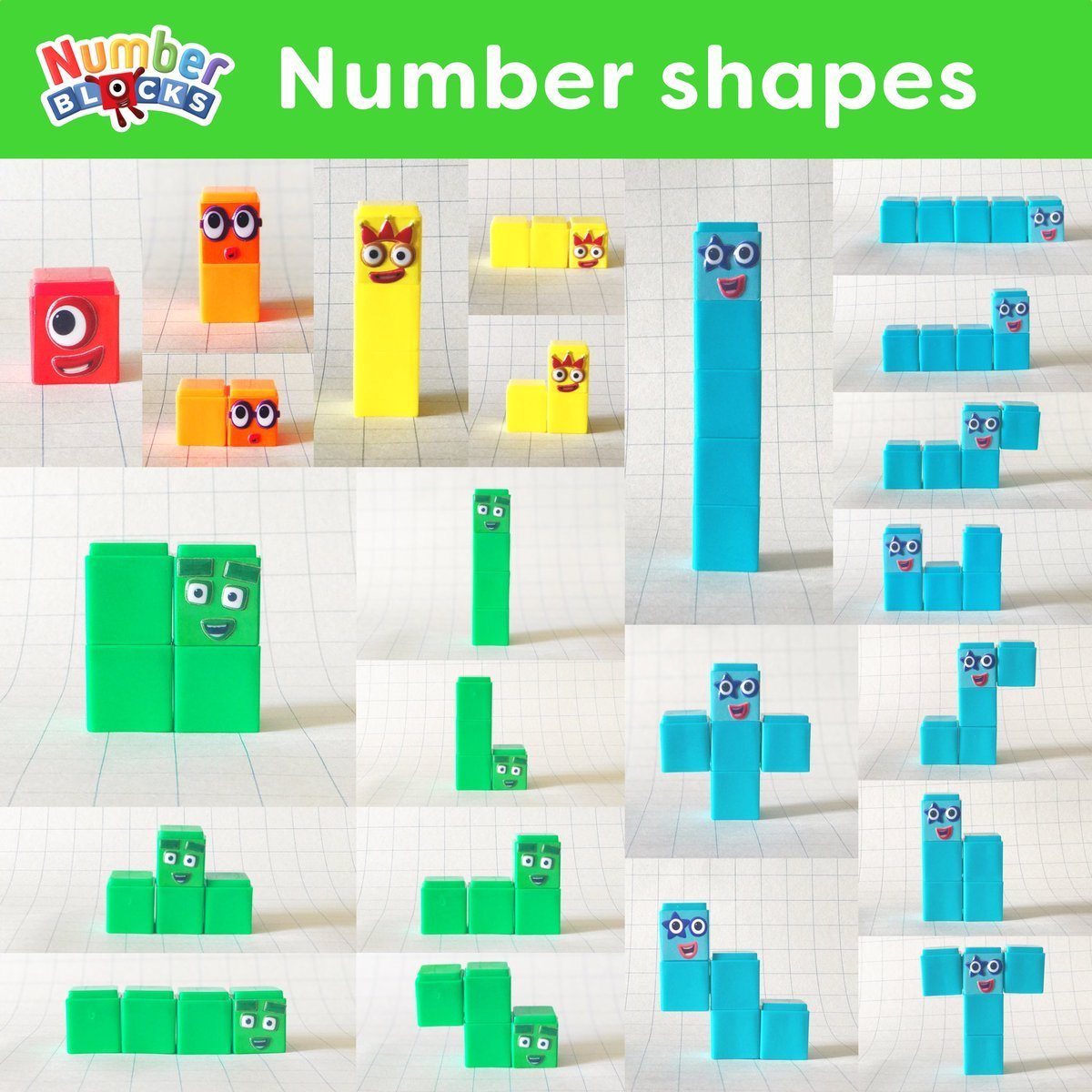 Numberblocks 1-100