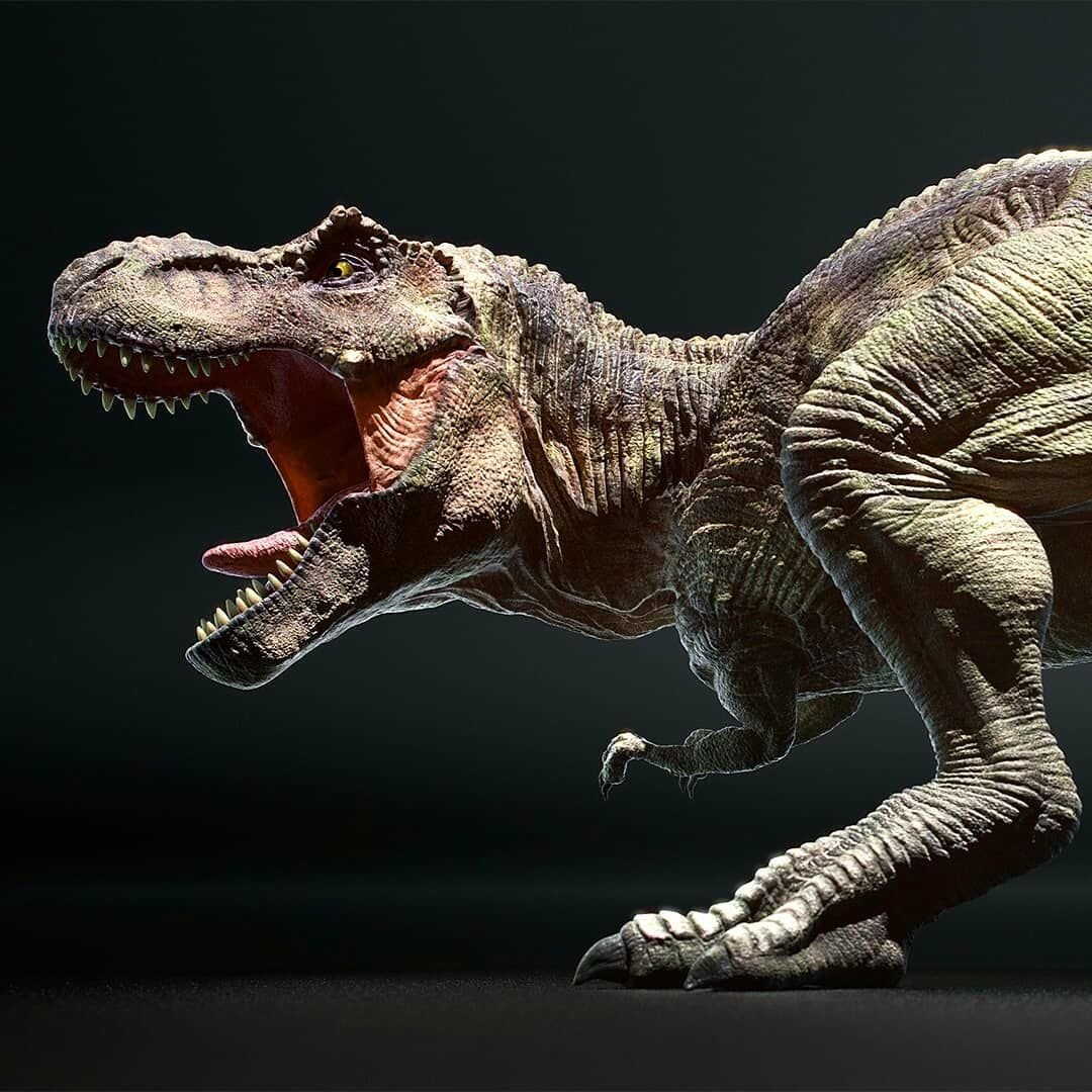 Тираннозавр рекс скульптинг