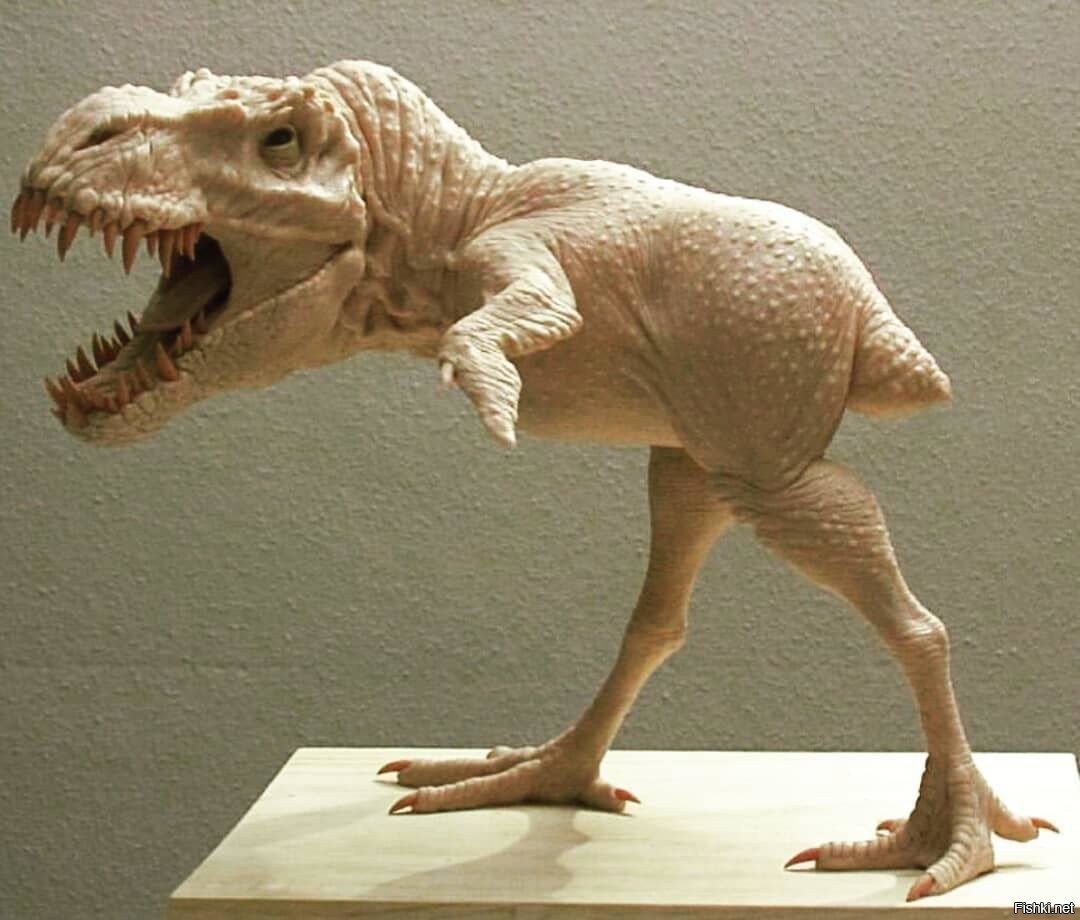 Тираннозавр рекс и курица