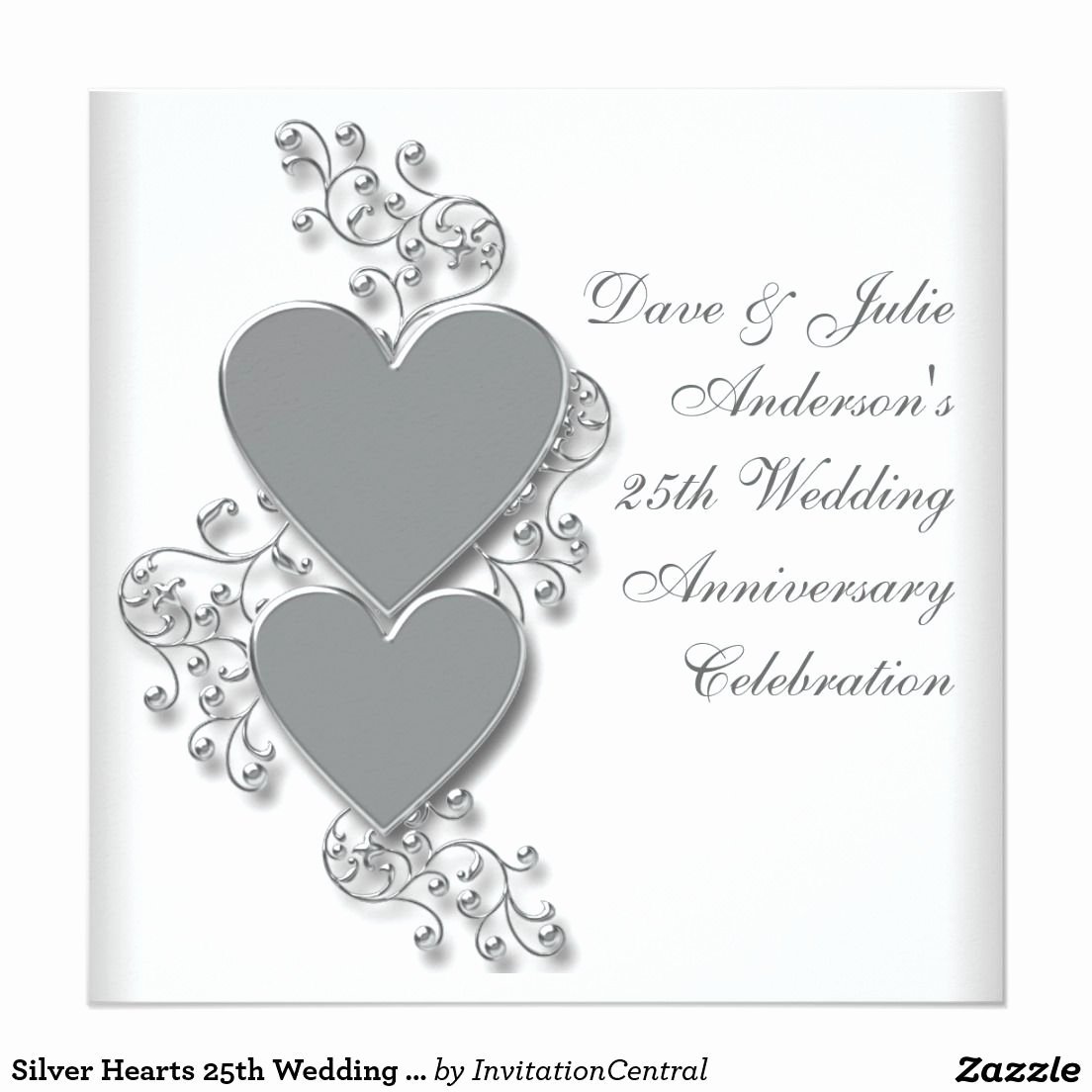 Поздравление с серебряной свадьбой