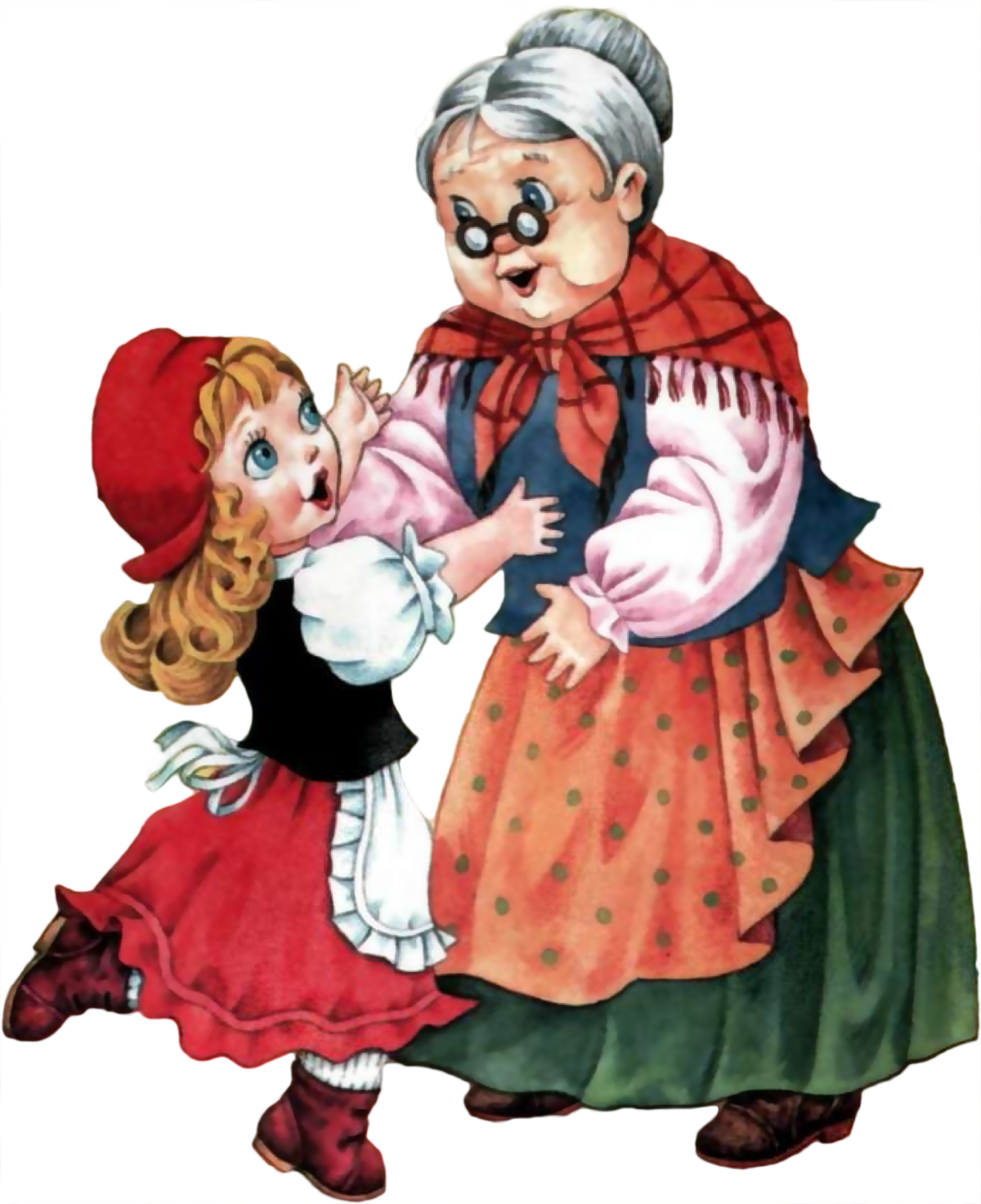 Бабушка из красной шапочки