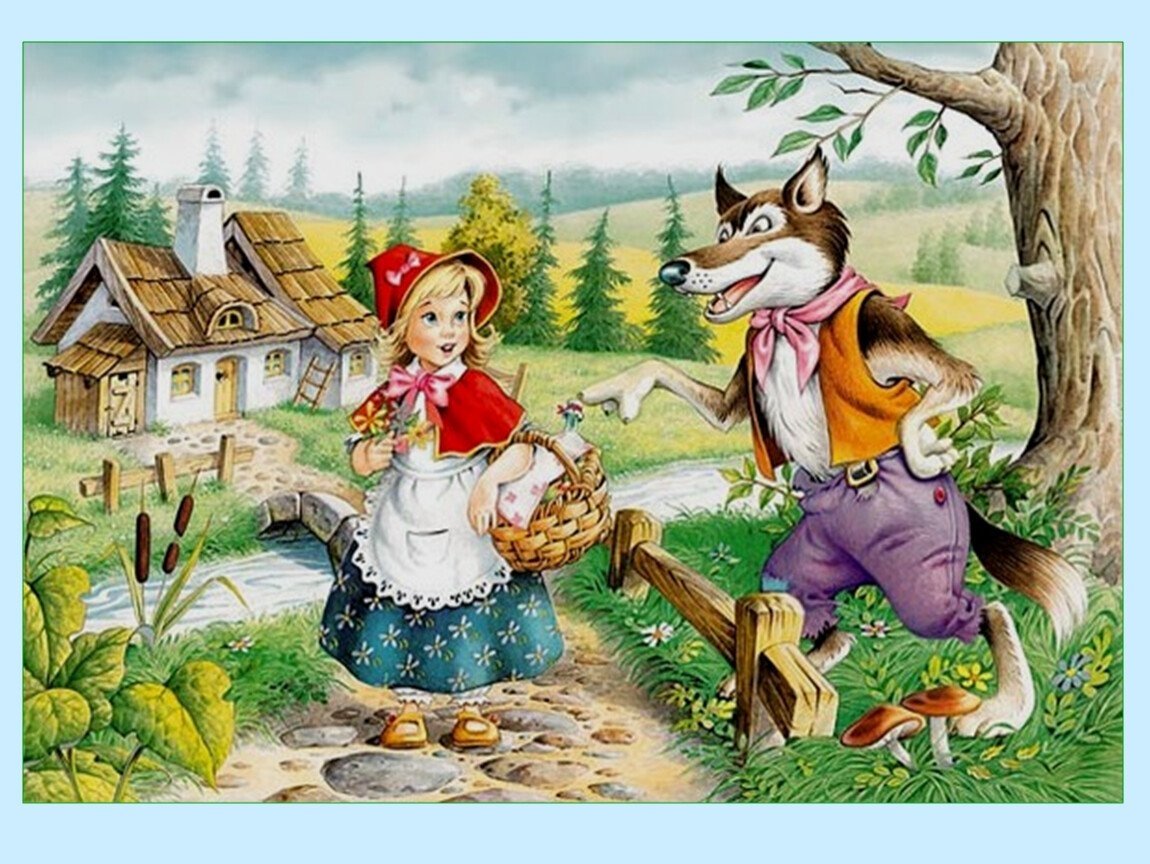 Сказки братьев Гримм красная шапочка