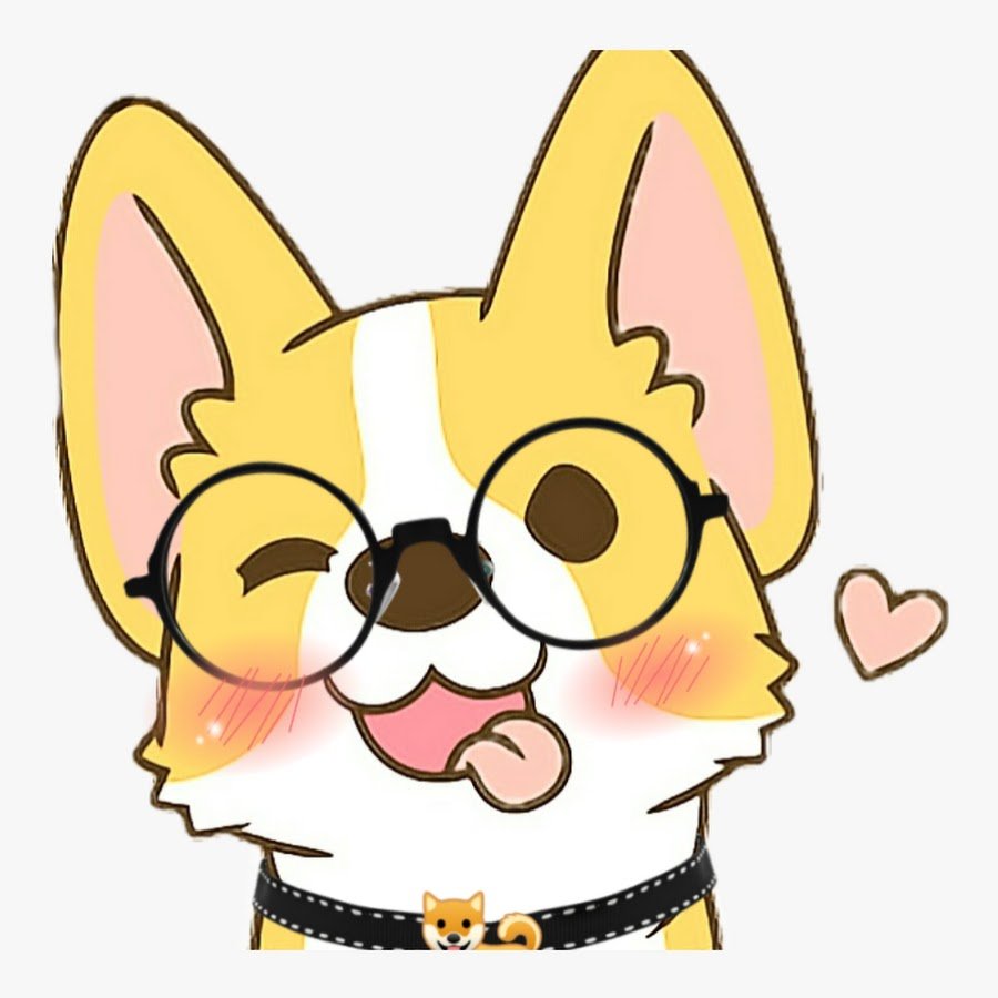 Вельш корги мультяшный