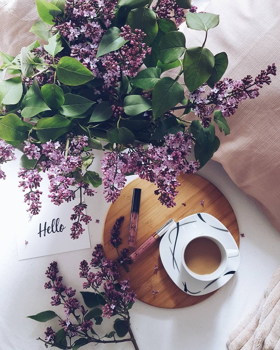 Чашка с сиренью