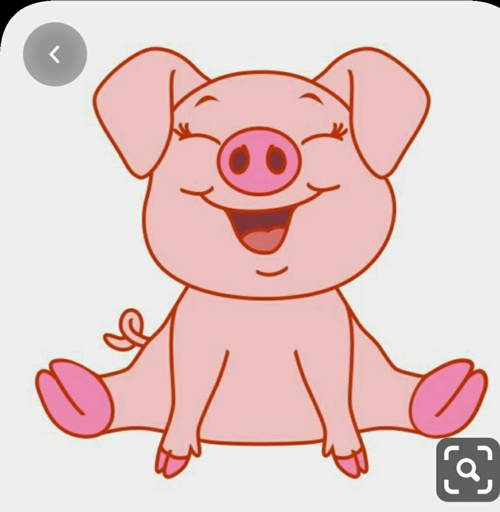 Нарисовать свинью