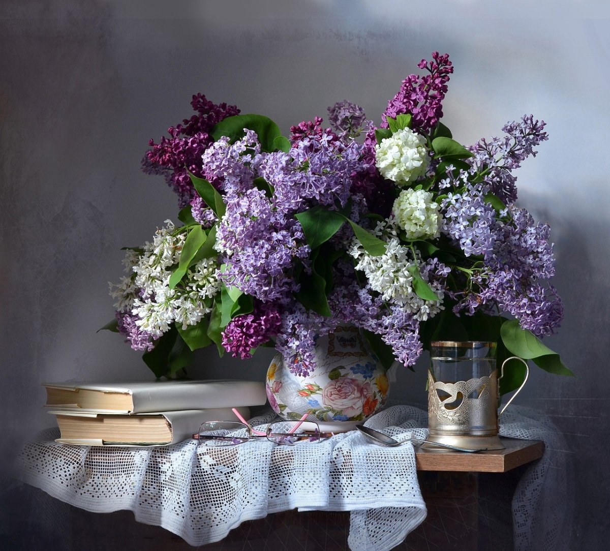 Рембрандт натюрморт сирень