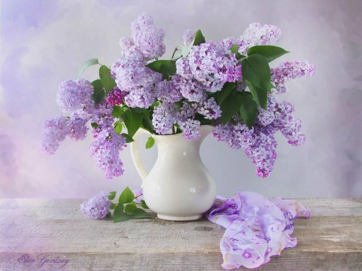 Букет "нежная сирень"