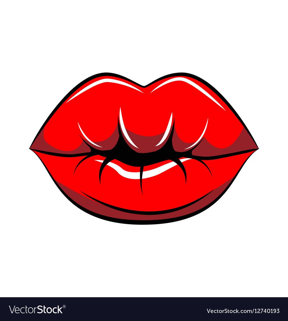 Фотографию мультяшные губы