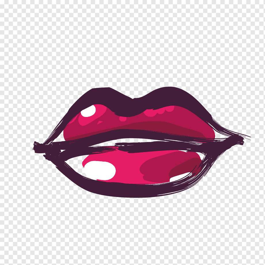 Губы без фона