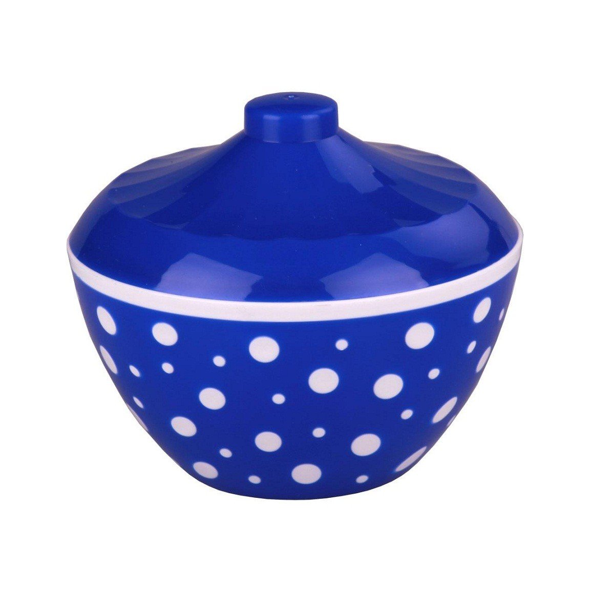 Сухарница горошек 1,45л с крышкой