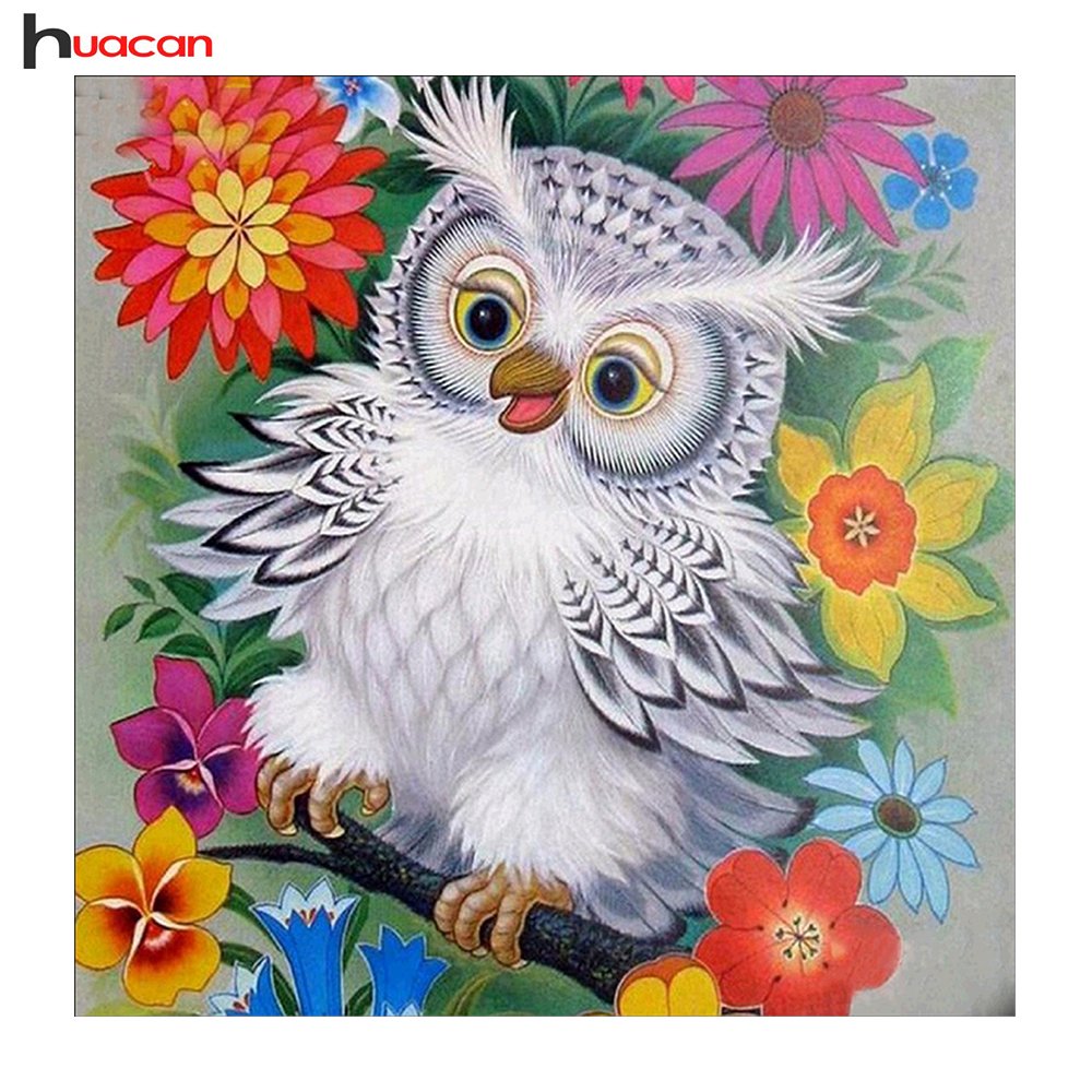 Открытка с совушкой