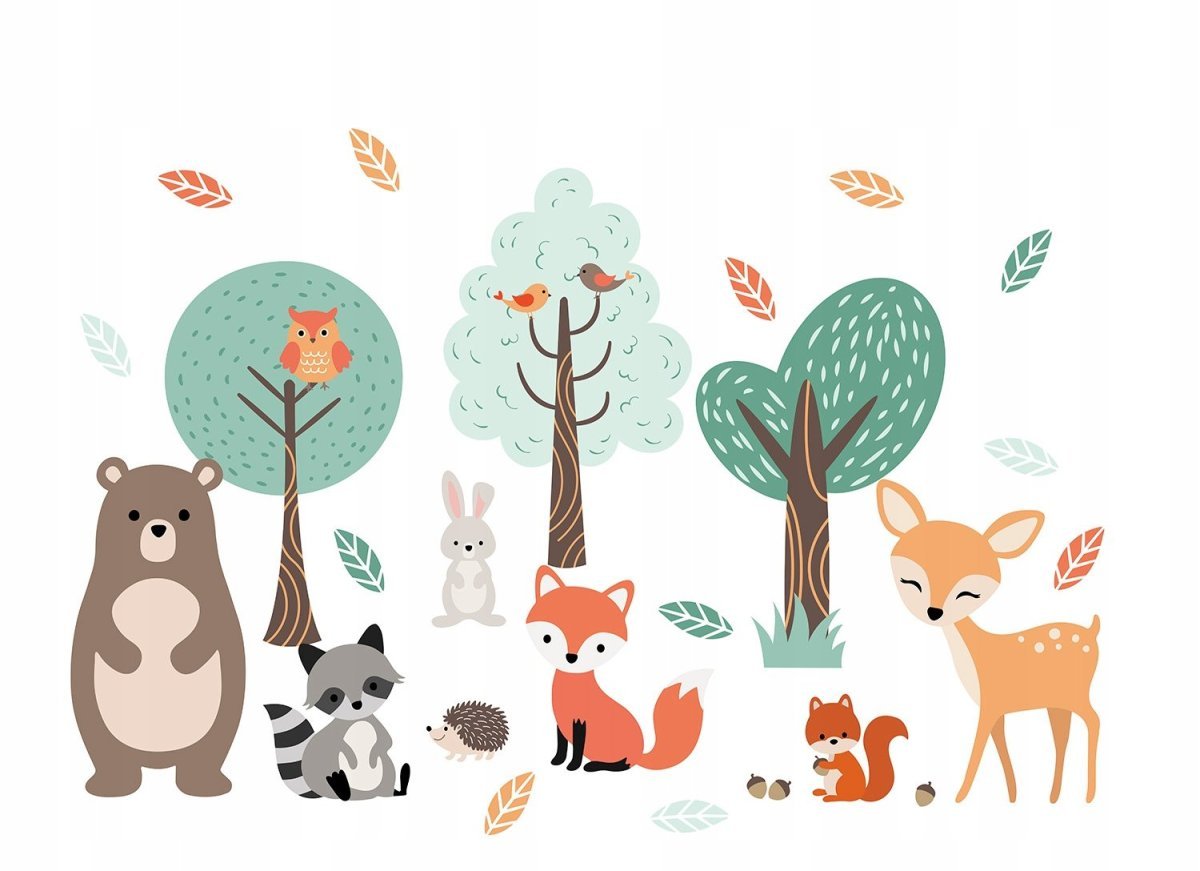 Зверюшки в скандинавском стиле