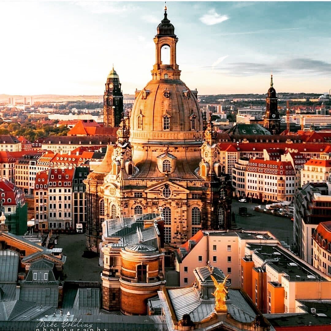 Столица Дрезден Германия