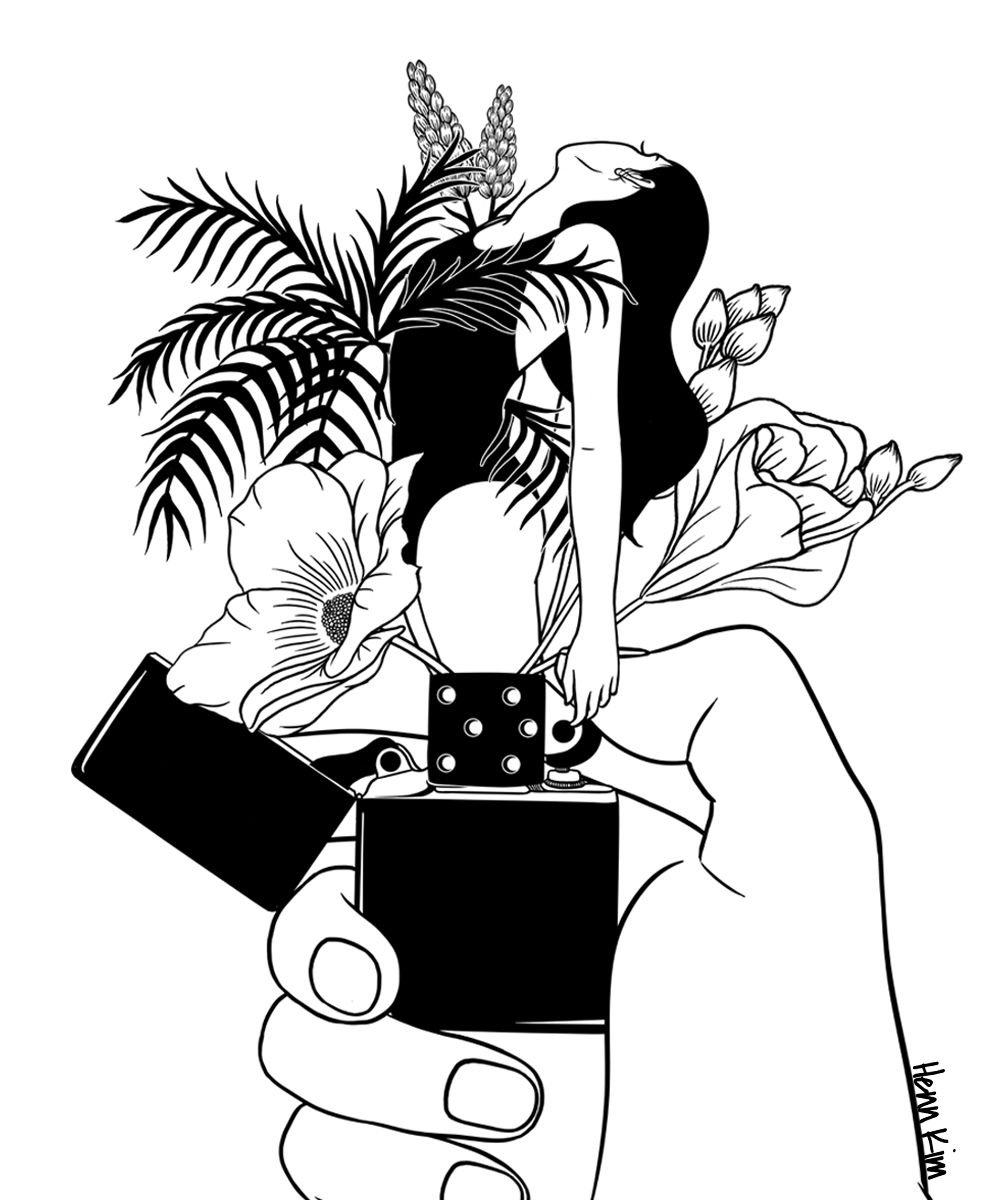 Корейский иллюстратор Henn Kim