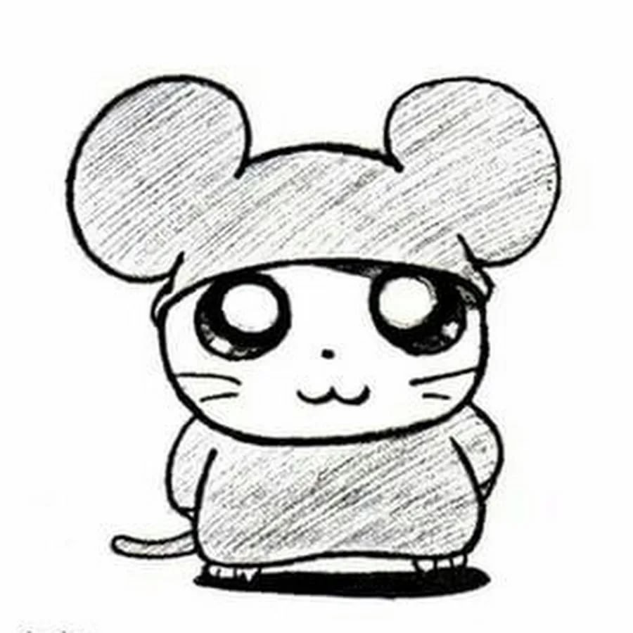 Прикольные рисунки черно белые