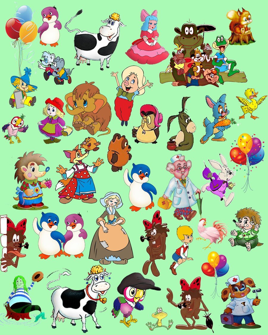 Смешарики герои