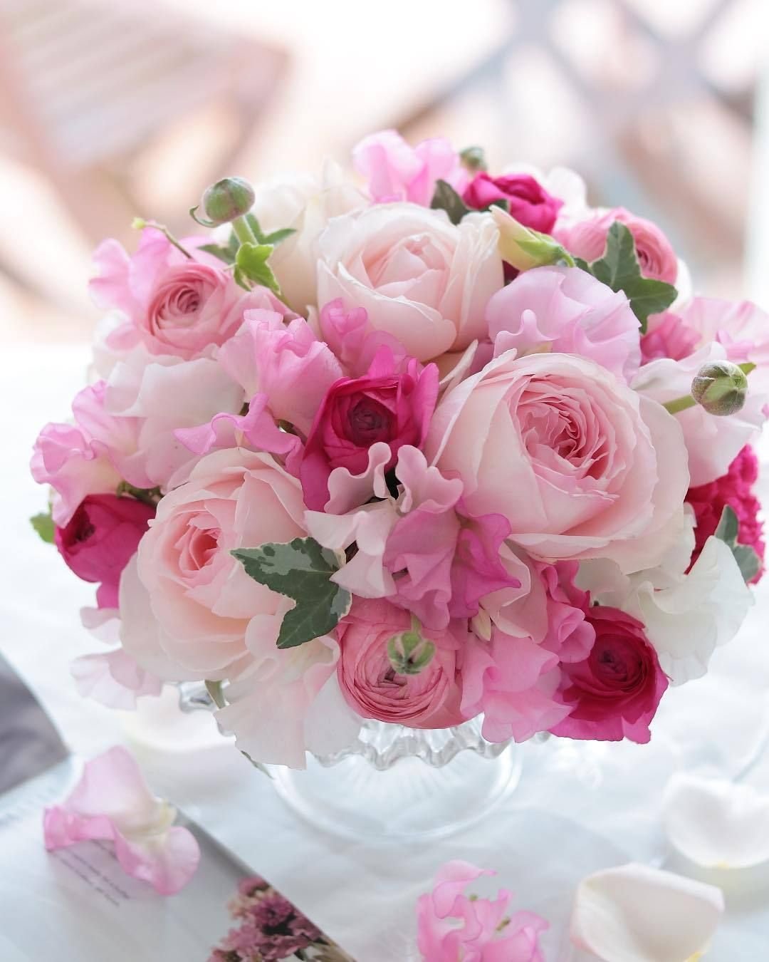 Шикарный нежный букет цветов