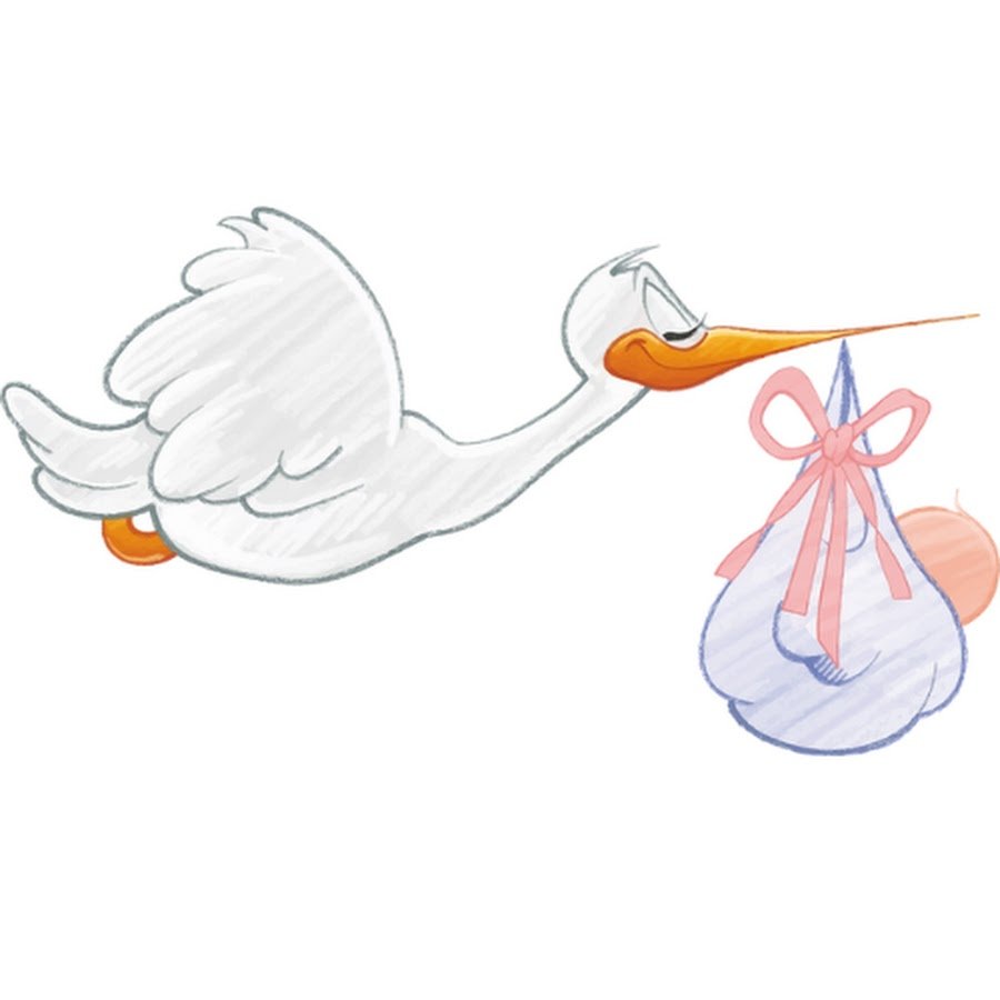 Поздравления с беременностью с аистом