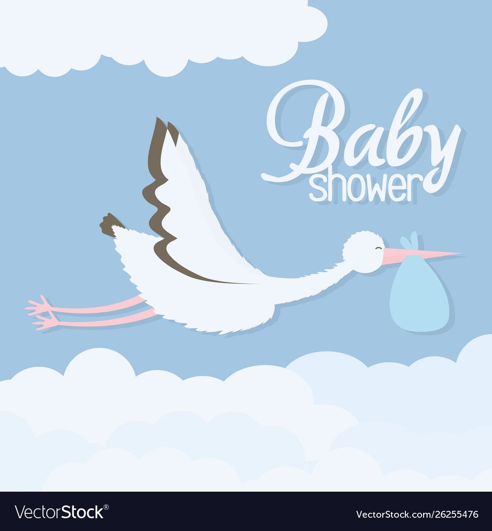 Аист с сумкой