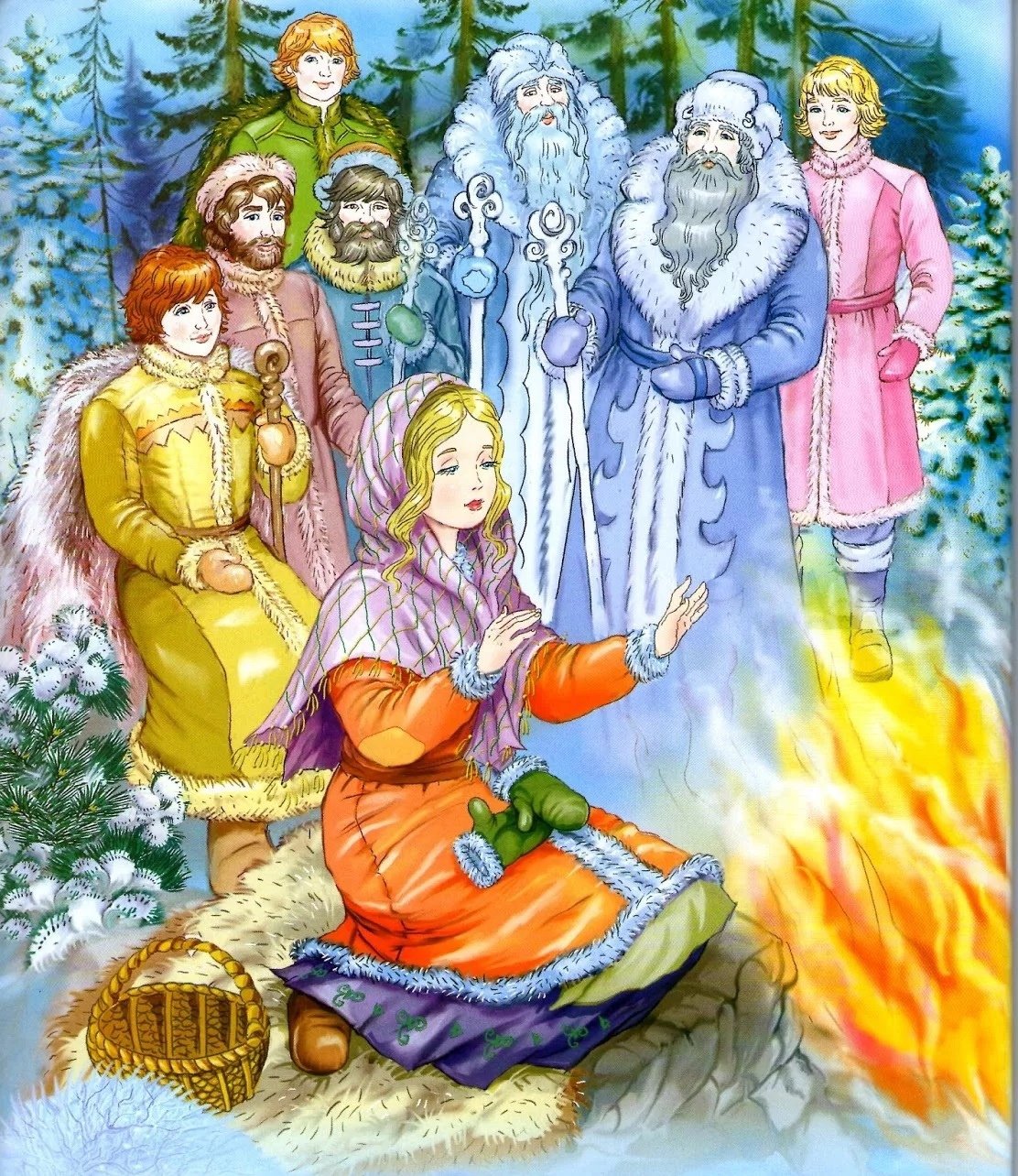 12 Месяцев сказка