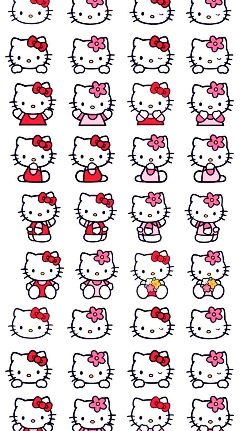 Стикеры hello Kitty
