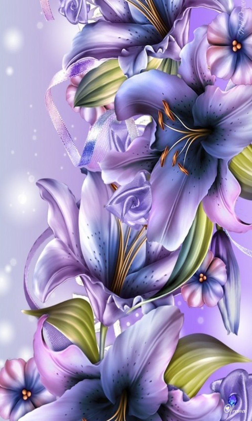 Сказочные лилии