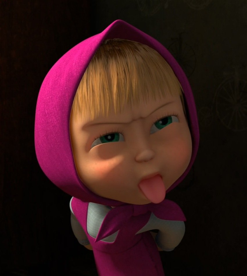 Маша и медведь Маша обиделась